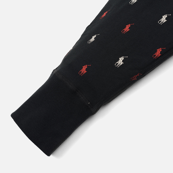 Мужские брюки Polo Ralph Lauren Allover Polo Pony Jogger Sleep Bottom Black