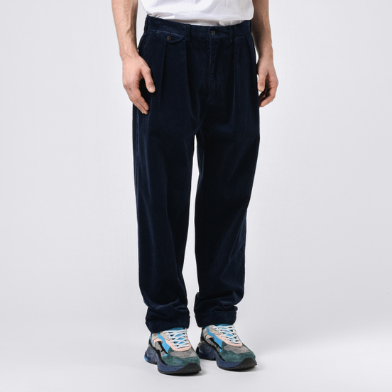 Мужские брюки Polo Ralph Lauren Baggy Fit Briton 10 Wale Corduroy Cruise Navy