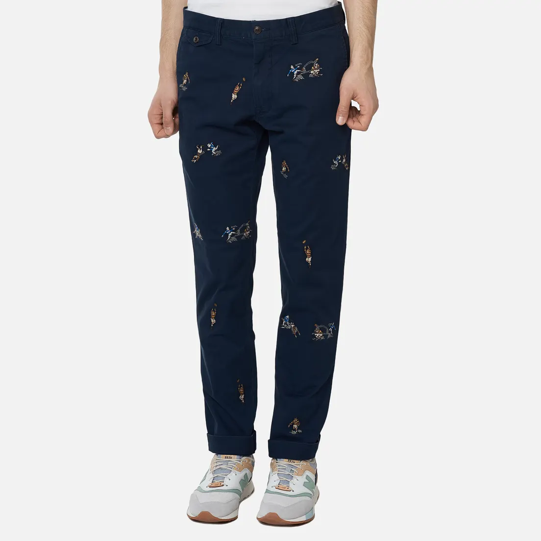 Polo Ralph Lauren Мужские брюки Slim Fit Bedford Cotton Stretch Twill