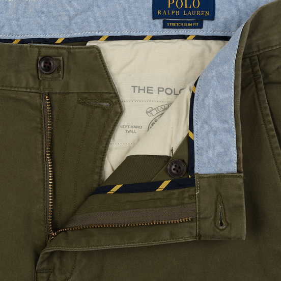 Мужские брюки Polo Ralph Lauren Slim Fit Bedford Defender Green