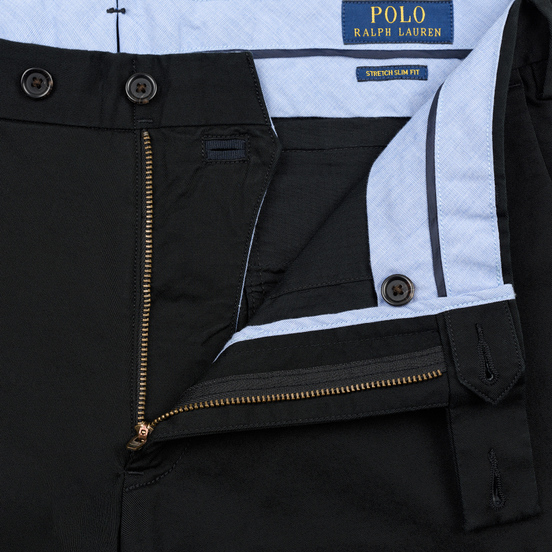 Мужские брюки Polo Ralph Lauren Slim Fit Stretch Military Black