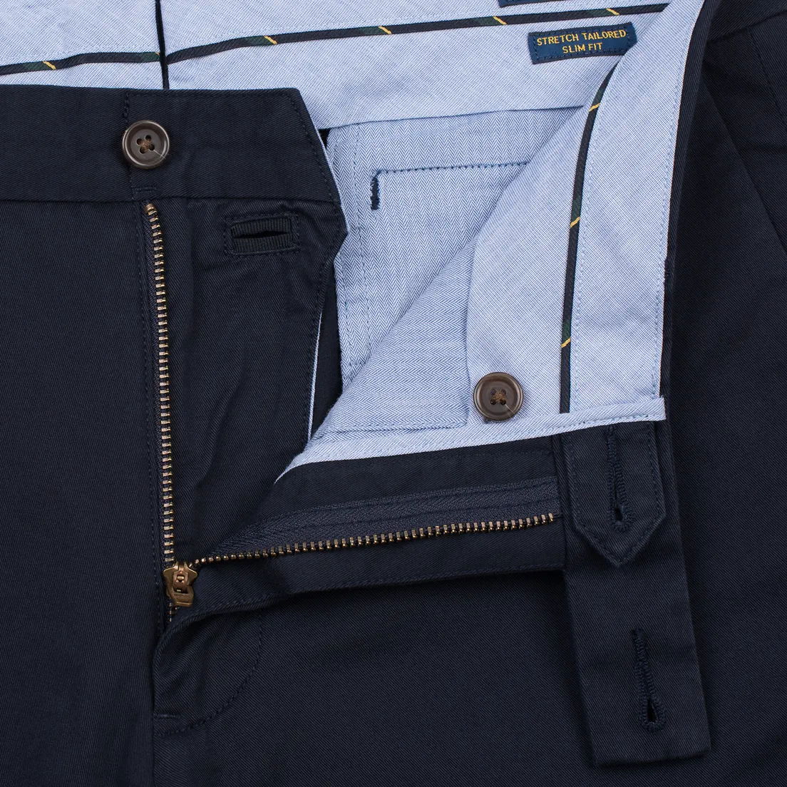 Polo Ralph Lauren Мужские брюки Tailored Slim Fit Lightweight Stretch Military