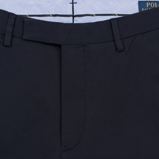 Мужские брюки Polo Ralph Lauren Tailored Slim Fit Lightweight Stretch Military Aviator Navy
