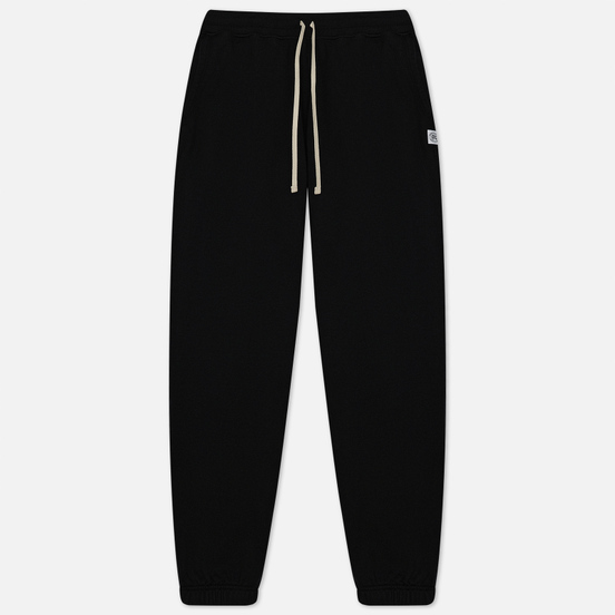 Мужские брюки Reigning Champ Midweight Terry Cuffed Black