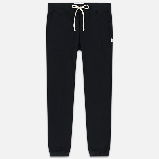 Мужские брюки Reigning Champ Midweight Terry Cuffed Black