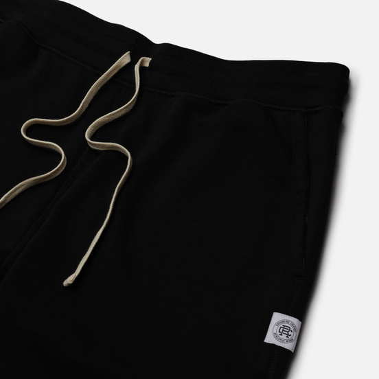 Мужские брюки Reigning Champ Midweight Terry Slim Black