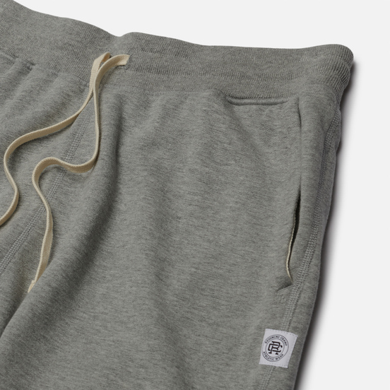 Мужские брюки Reigning Champ Midweight Terry Slim Heather Grey