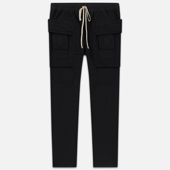 Мужские брюки Rick Owens DRKSHDW Creatch Cargo Loose Fit Black