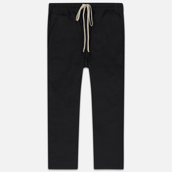 Мужские брюки Rick Owens DRKSHDW Dropped Crotch Drawstring Long Black
