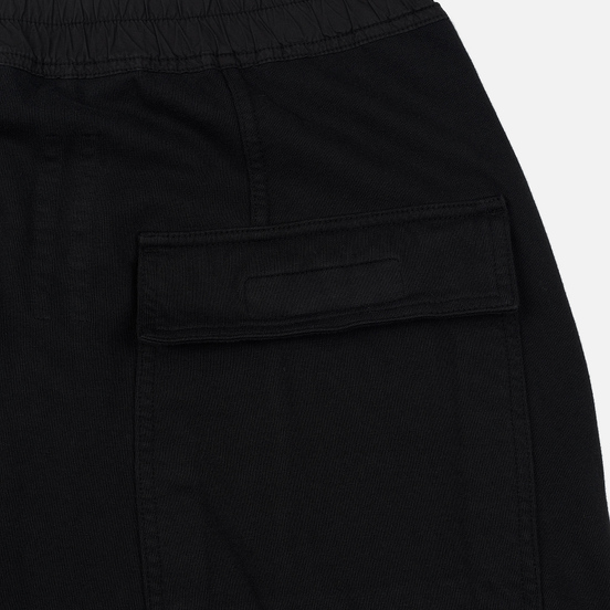 Мужские брюки Rick Owens DRKSHDW Loose Fit Drawstring Long Gym Print Black/Natural