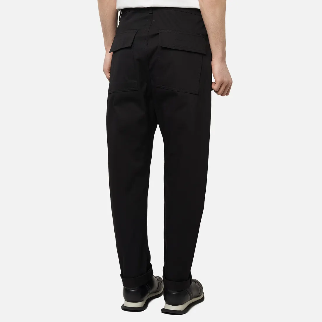 Rick Owens DRKSHDW Мужские брюки Tecuatl Cargo Collapse Cut