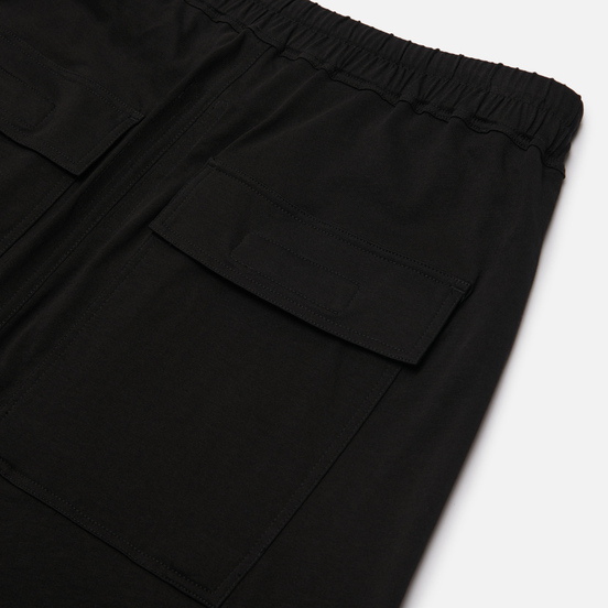 Мужские брюки Rick Owens DRKSHDW Tecuatl Cargo Drawstring Long Black