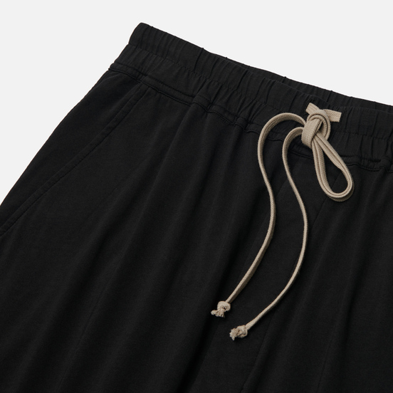 Мужские брюки Rick Owens DRKSHDW Tecuatl Drawstring Long Black