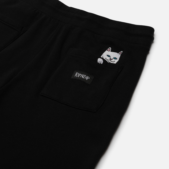 Мужские брюки RIPNDIP Peek A Nermal Sweat Black