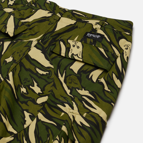 Мужские брюки RIPNDIP Tiger Nerm Cargo Green Camo