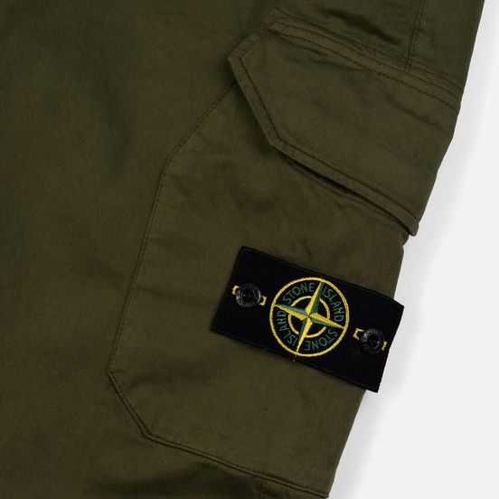 Мужские брюки Stone Island Cargo Slim Fit Olive Green
