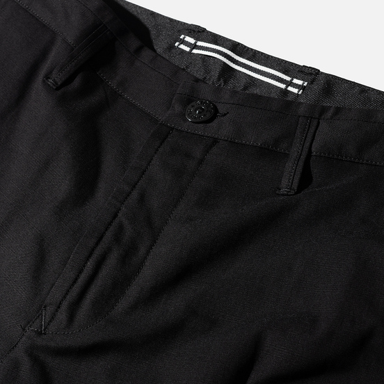 Мужские брюки Stone Island Cargo Straight Leg Cotton Blend Black