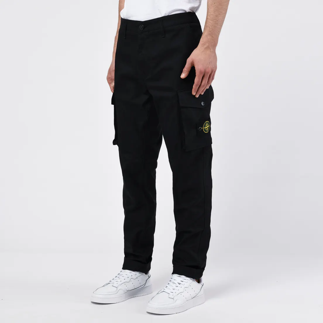 Stone Island Мужские брюки Cargo Straight Leg Cotton Blend