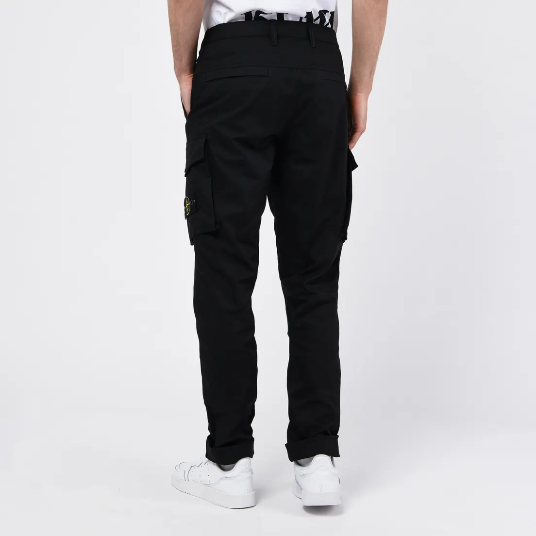 Stone Island Мужские брюки Cargo Straight Leg Cotton Blend