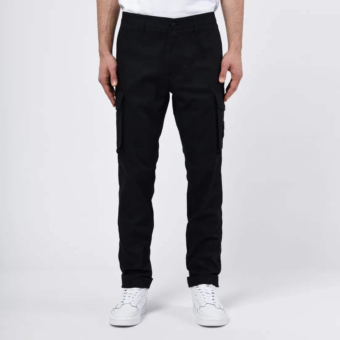 Stone Island Мужские брюки Cargo Straight Leg Cotton Blend