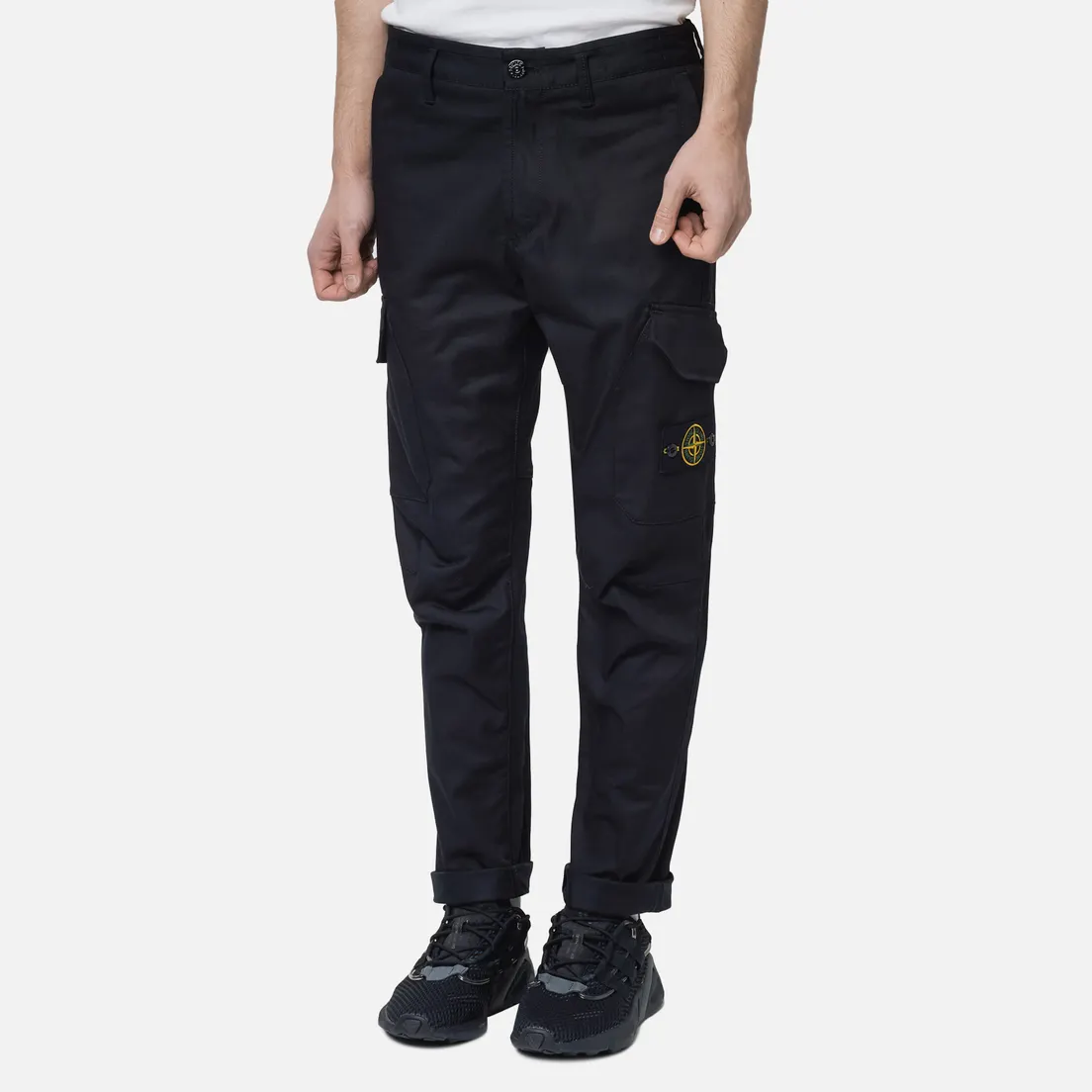 Stone Island Мужские брюки Cargo Stretch Broken Twill