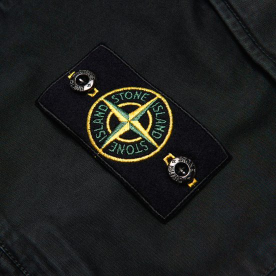 Мужские брюки Stone Island Cargo Stretch Cotton Broken Twill Black