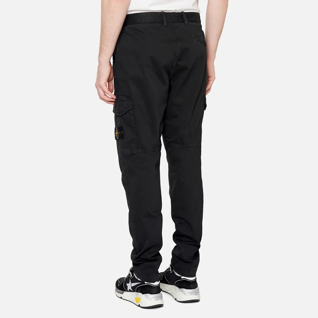Stone Island Мужские брюки Cargo Stretch Cotton Broken Twill