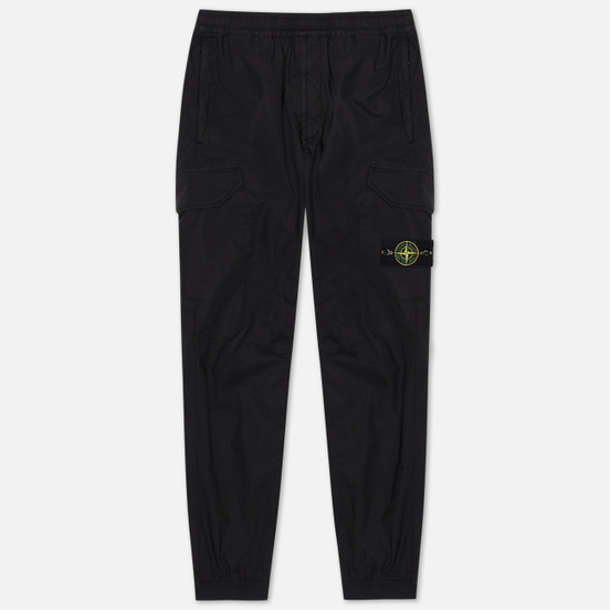 Мужские брюки Stone Island Cargo Tapered Fit Black