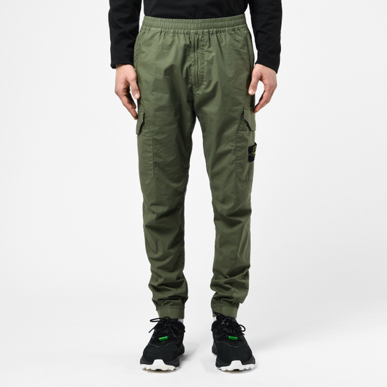Мужские брюки Stone Island Cargo Tapered Fit Olive Green
