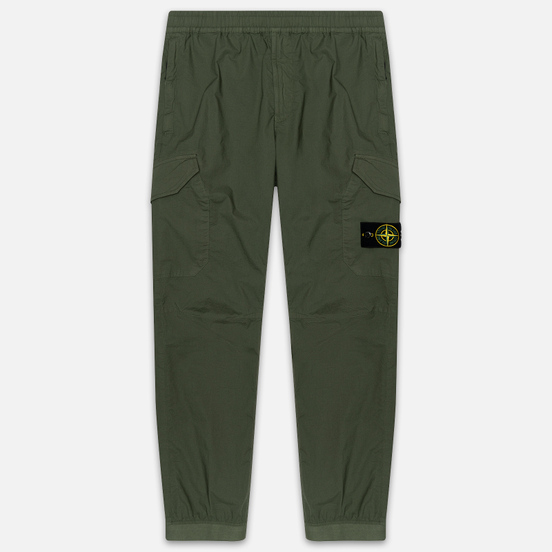 Мужские брюки Stone Island Cargo Tapered Fit Olive Green
