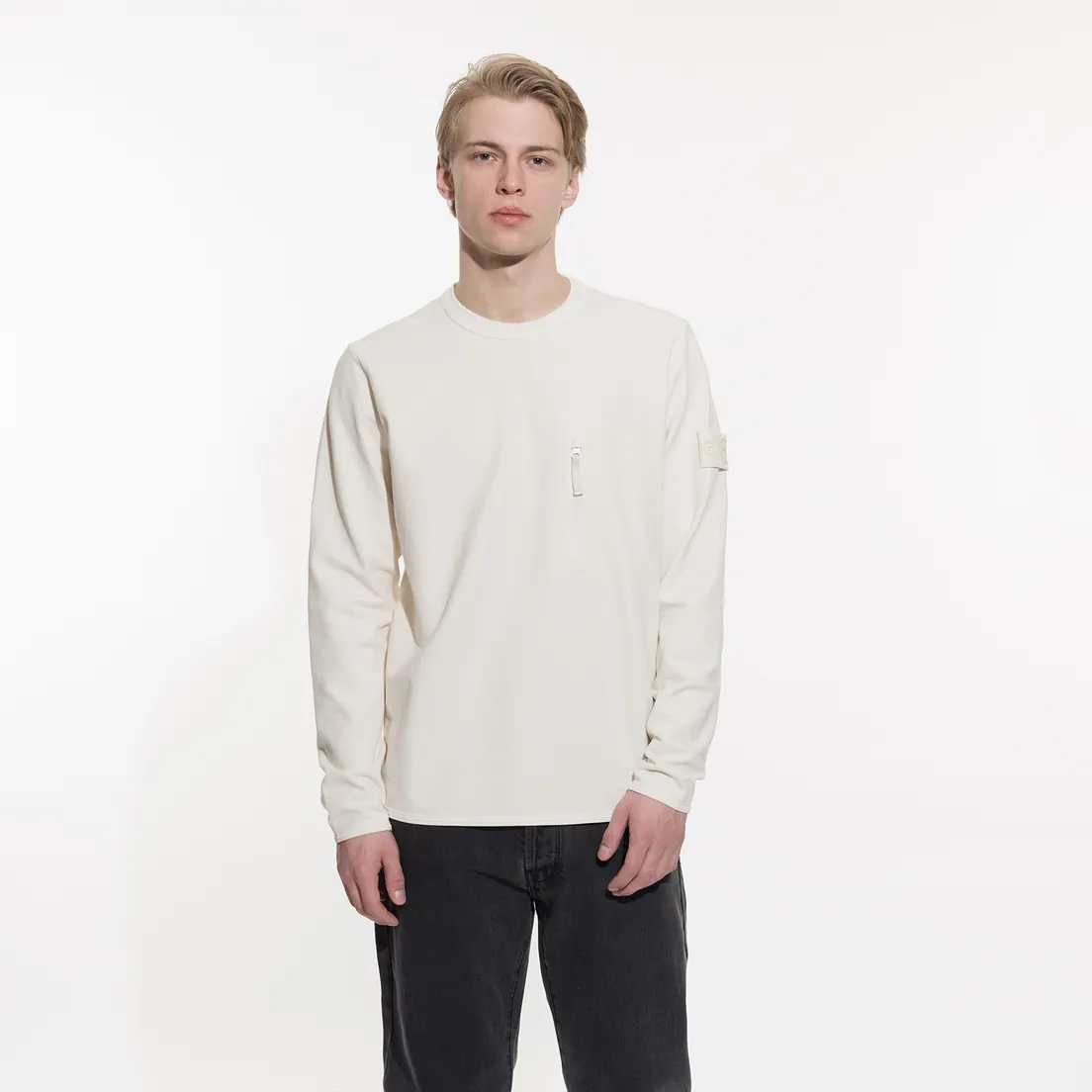 Stone Island Мужская толстовка Ghost Crew Neck