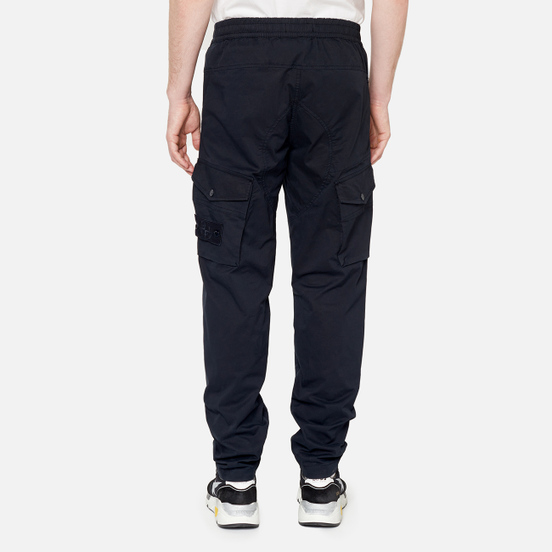 Мужские брюки Stone Island Ghost Piece Cargo Navy Blue