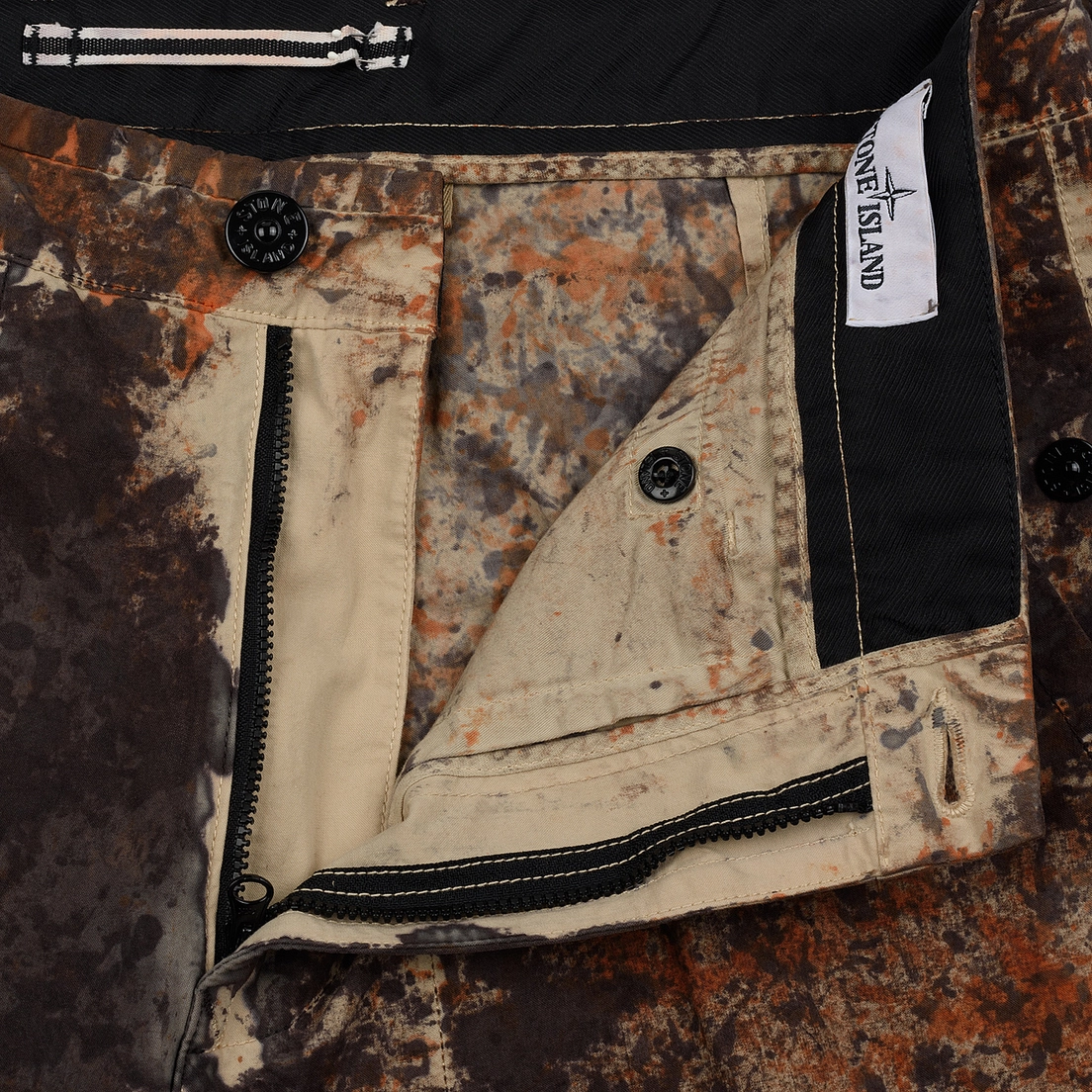 Мужские брюки Stone Island Paintball Camo Cargo, 7115322PA.V0070