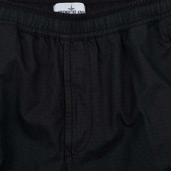 Мужские брюки Stone Island Reflective Weave Ripstop-TC Black