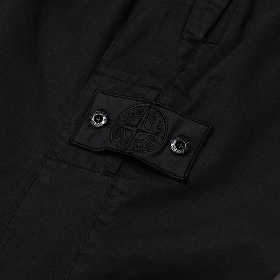 Мужские брюки Stone Island Shadow Project Chino Stretch Cotton Gabardine Black