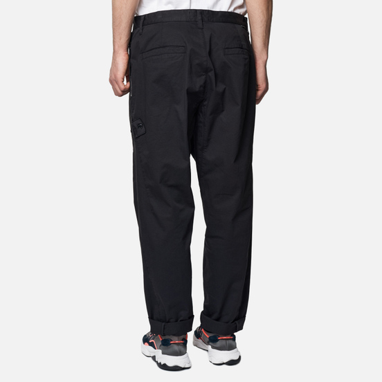 Мужские брюки Stone Island Shadow Project Chino Stretch Cotton Gabardine Black