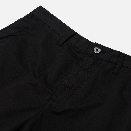 Мужские брюки Stone Island Shadow Project Chino Stretch Cotton Gabardine Black