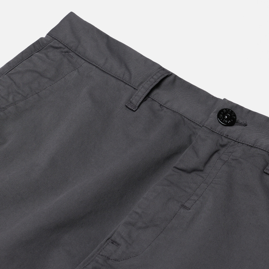 Мужские брюки Stone Island Shadow Project Chino Stretch Cotton Gabardine Blue Grey