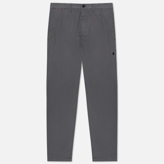 Мужские брюки Stone Island Shadow Project Chino Stretch Cotton Gabardine Blue Grey