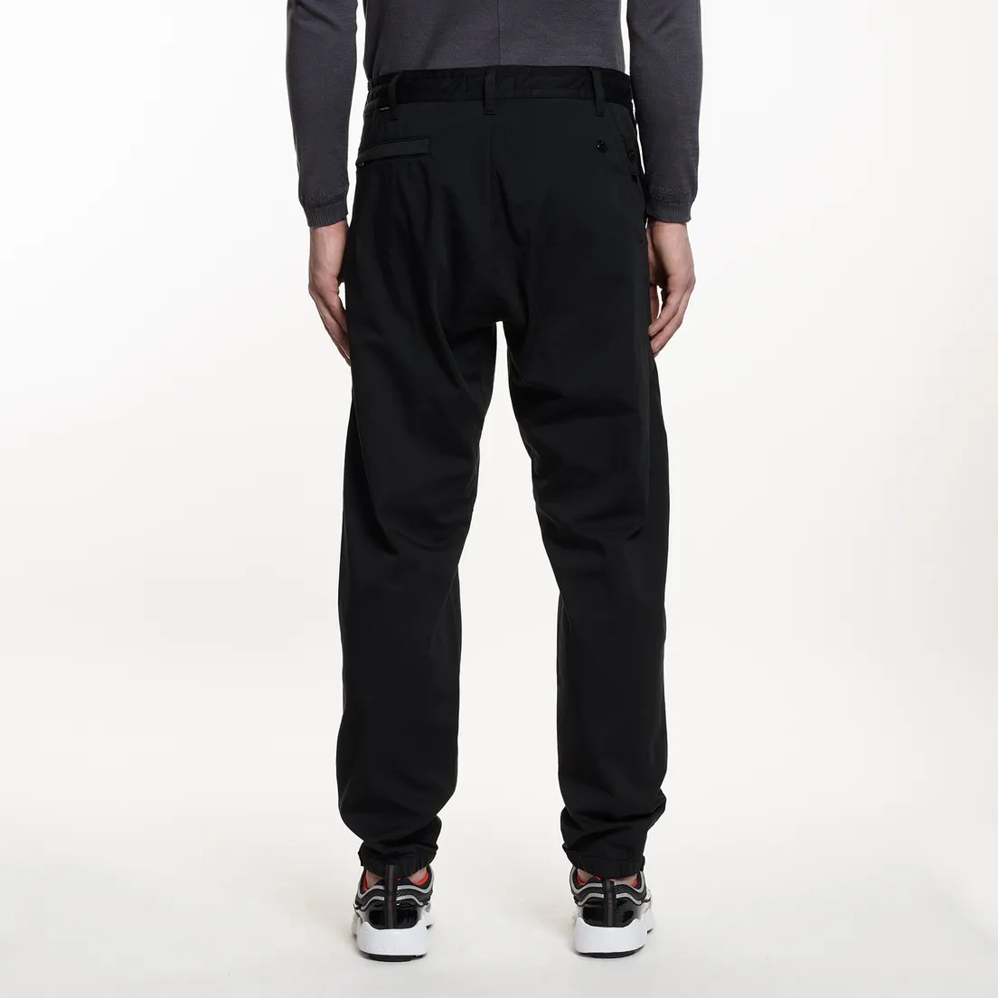 Stone Island Shadow Project Мужские брюки Cotton Wool Satin Tapered