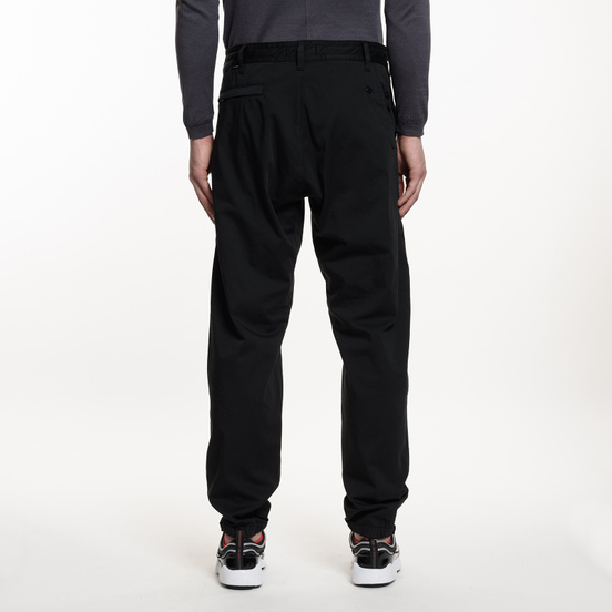 Мужские брюки Stone Island Shadow Project Cotton Wool Satin Tapered Black