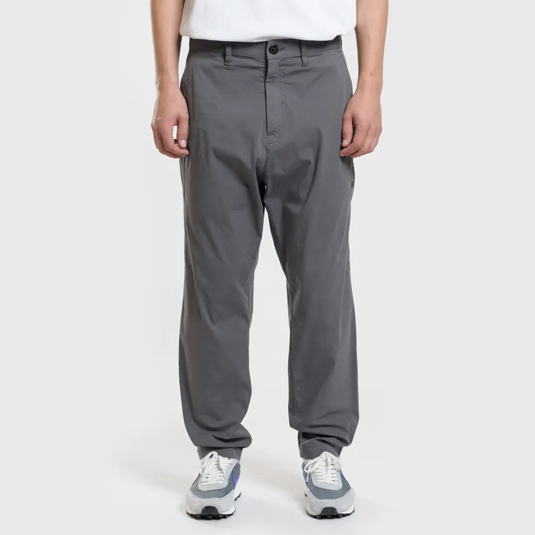 Stone Island Shadow Project Мужские брюки Gabardine Garment Dyed