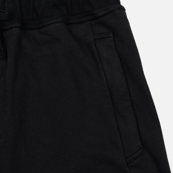 Мужские брюки Stone Island Shadow Project Gauzed Heavy Fleece Garment Dyed Invert Black
