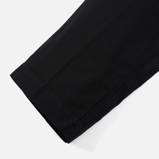 Мужские брюки Stone Island Slim Fit Brushed Stretch Twill Black