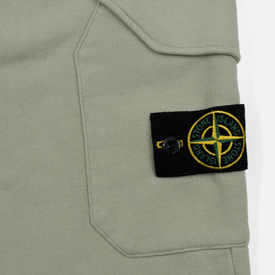 Мужские брюки Stone Island T.CO+OLD Brushed Cotton Fleece Dust Grey