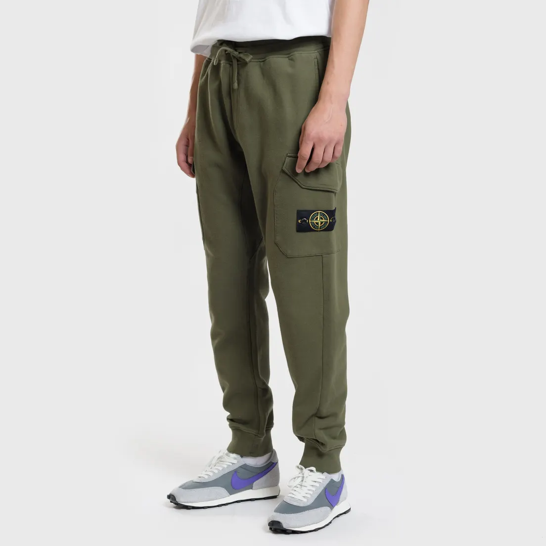 Stone Island Мужские брюки T.CO+OLD Brushed Cotton Fleece