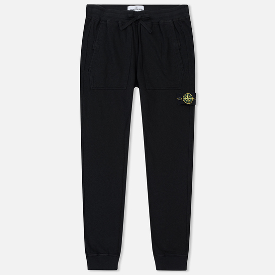 Мужские брюки Stone Island T.CO+OLD Fleece Black