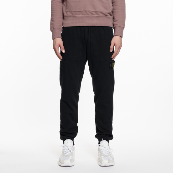 Мужские брюки Stone Island T.CO+OLD Fleece Black