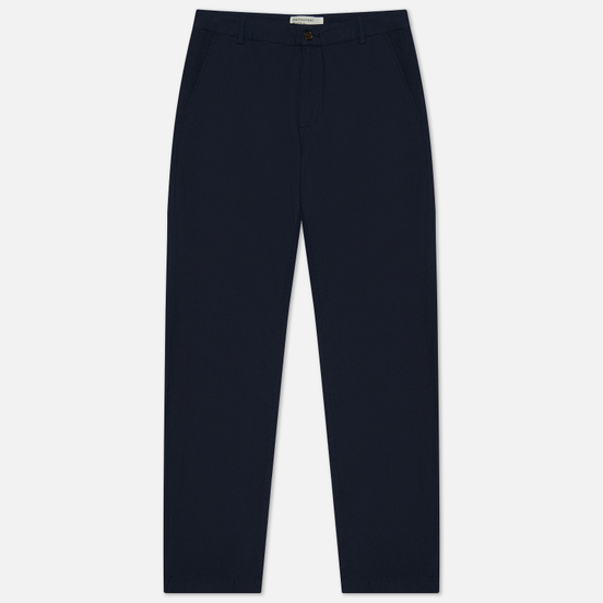 Мужские брюки Universal Works Aston Cotton Linen Navy