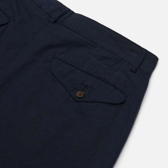 Мужские брюки Universal Works Aston Cotton Linen Navy